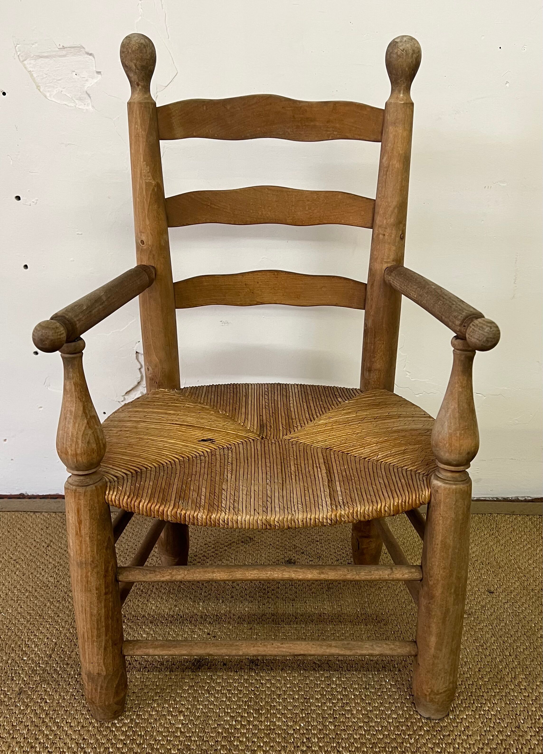 Solid wood chair