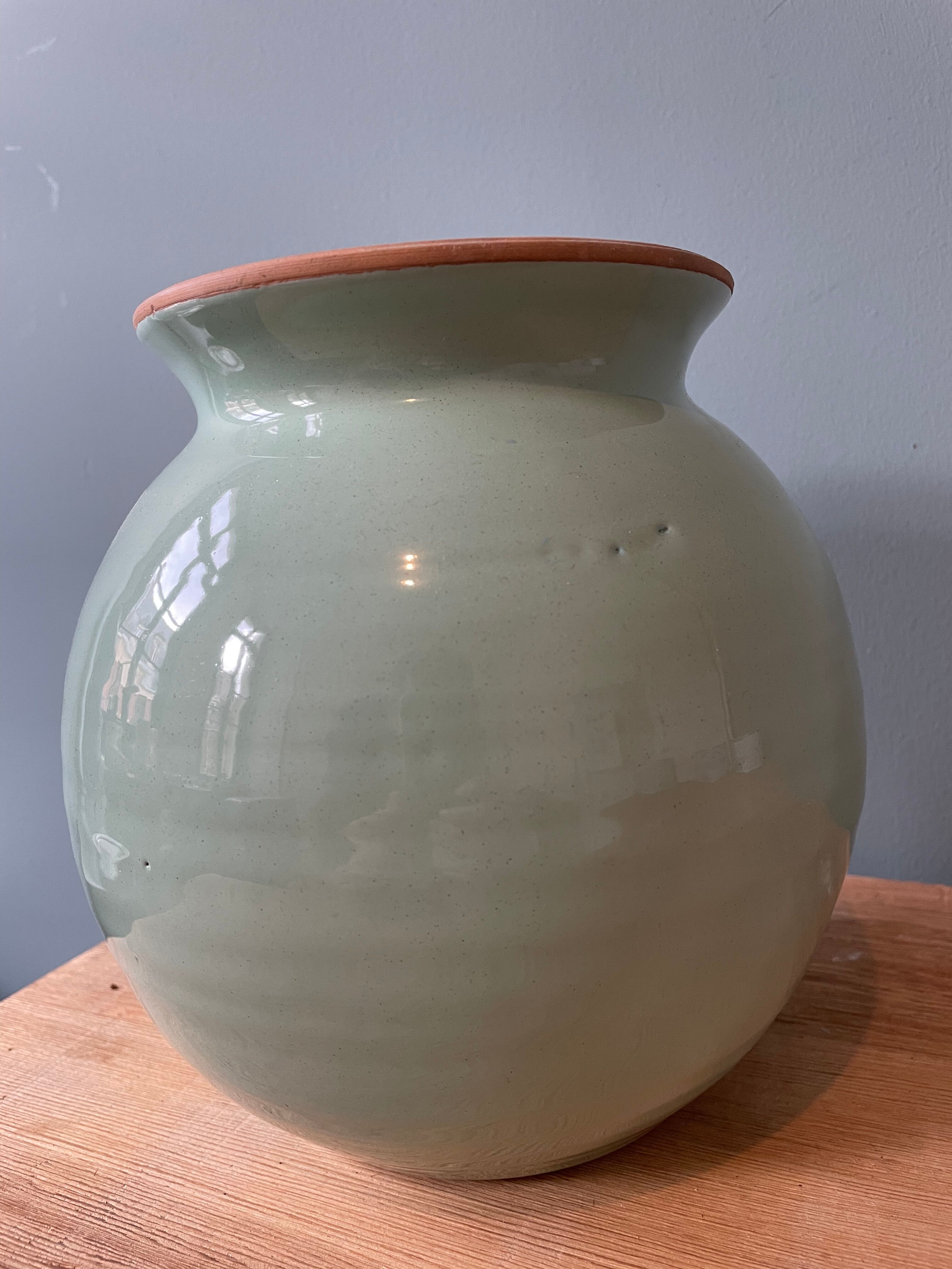 Ancient handmade ceramic vase