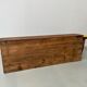 Antique pine cabinet with lockers