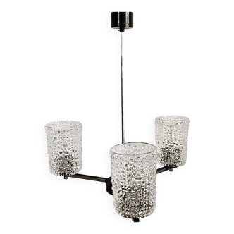 Chandelier, Lidokov type V167-1268, Czechoslovakia, 1970s