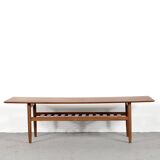 Table basse vintage danoise en teck