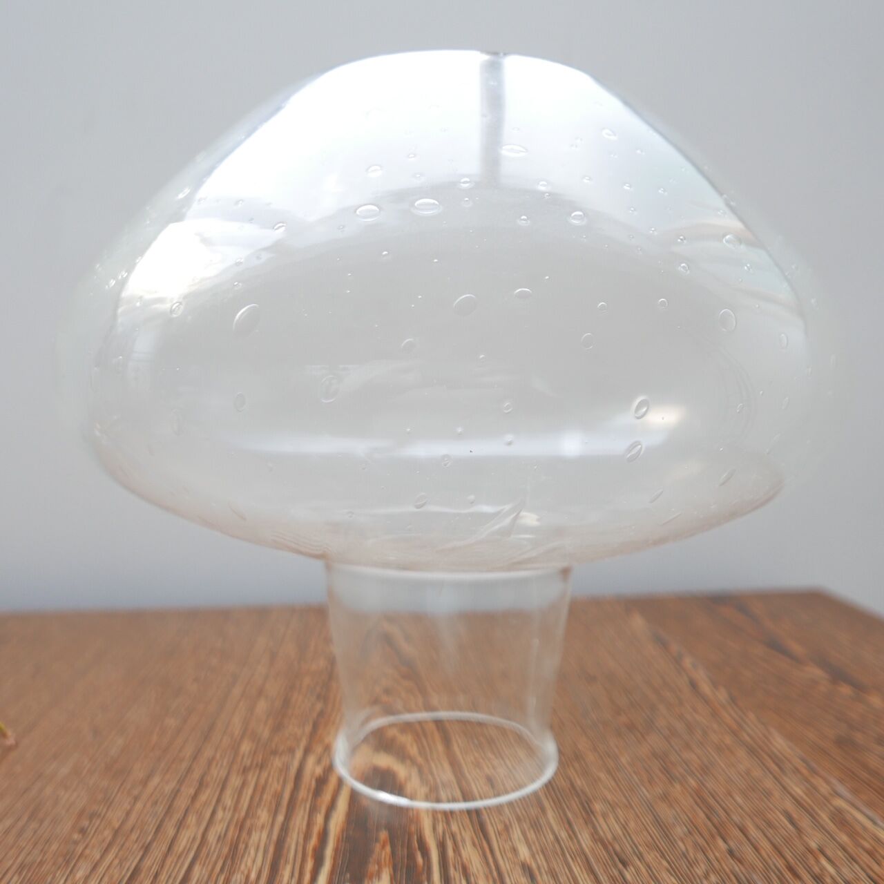 Mid-century glass wall light