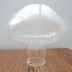 Mid-century glass wall light