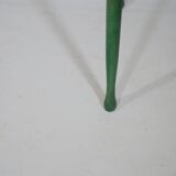 B&B Italy Wicker Chairs Table Colorful Mid-Century Design 60s 70s, Set of 5