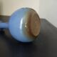 Blue ceramic soliflore vase