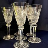 Suite de 6 verres a liqueur en verre taille art de la table