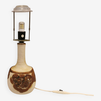 Lampe de table en céramique conçue par Axel Larsen Danemark pour sa propre entreprise Axella 1970