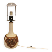 Ceramic table lamp designed by Axel Larsen Denmark for his own company Axella 1970s