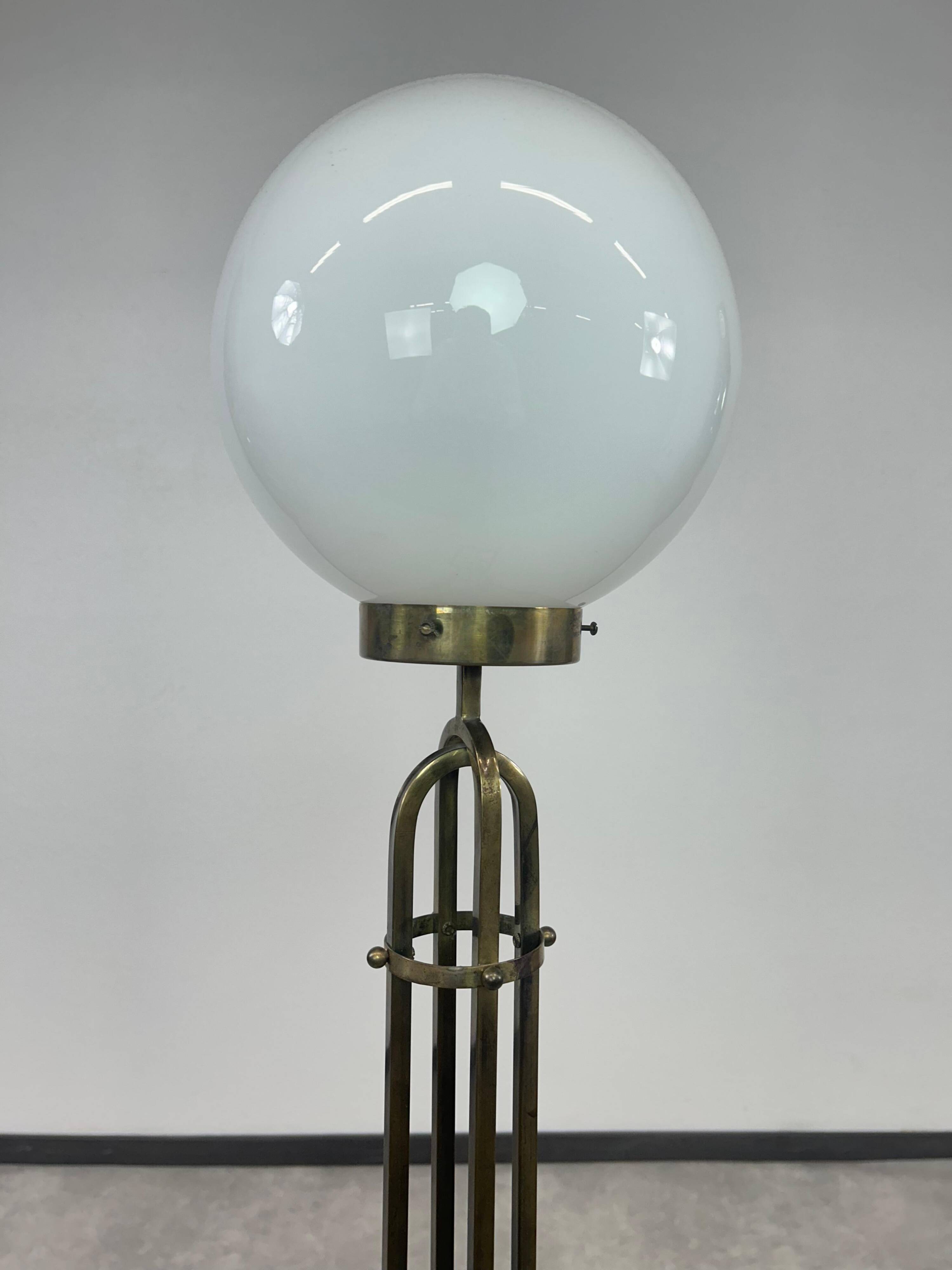 Pair of Art Nouveau floor lamps by Adolf Loos