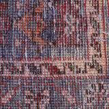 Handwoven geometric vintage runner rug long persian carpet -105x300cm