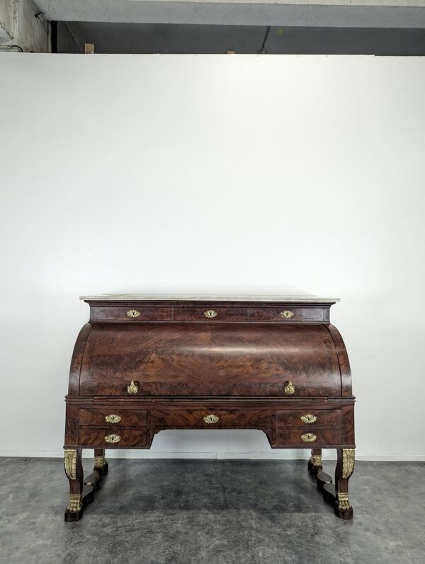 Bureau cylindre d'époque Empire