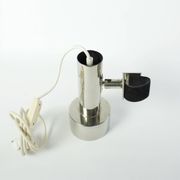 Lampes spots à pince en chrome nickelé pour étagère string, tête de lit.