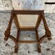 Chaise ancienne neo renaissance chêne + assise + dossier cannées vintage