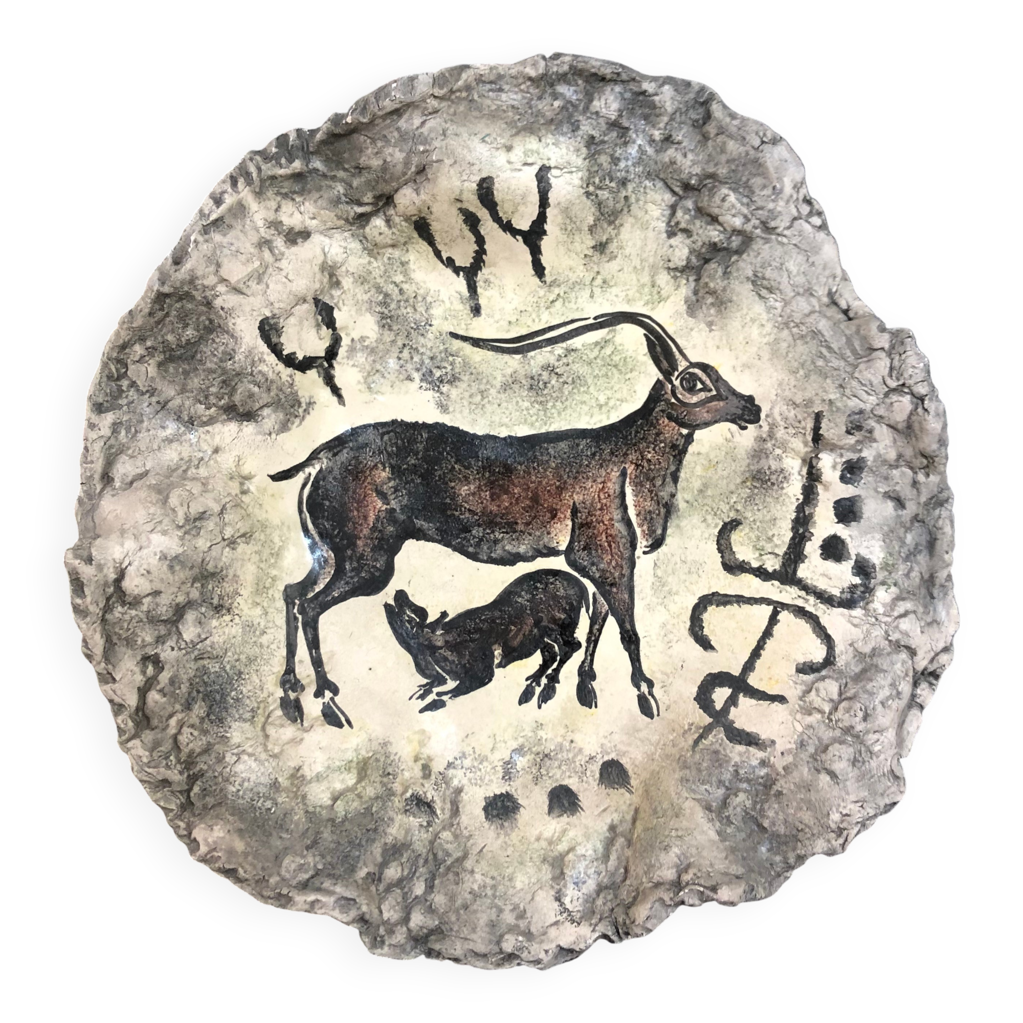 Vallauris parietal rock art