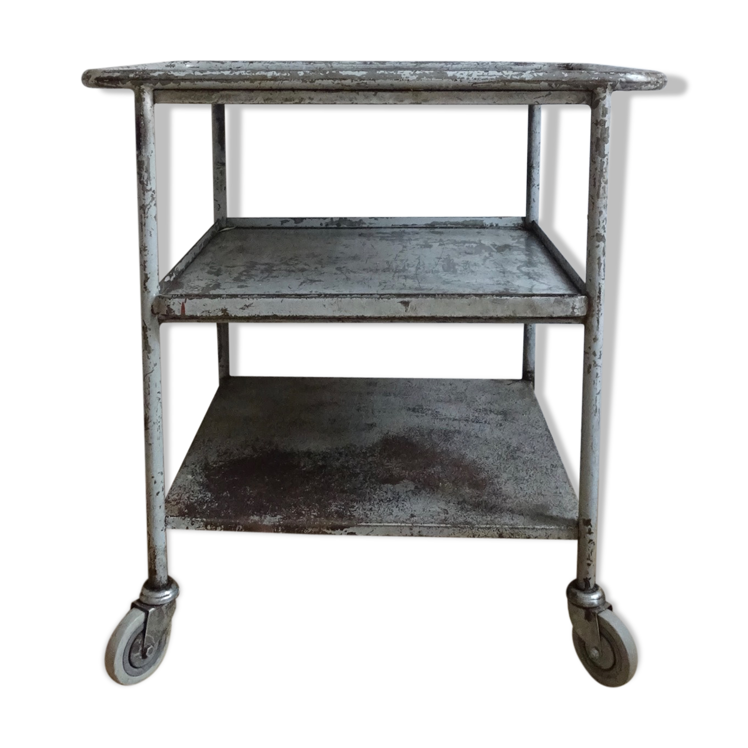 Industrial serving table