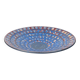 Large Mid-Century Modern German Studio Pottery Decorative Wall Plate by Eva Fritz-Lindner for Karlsruher Majolika, 1960s