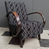 Jindrich Halabala H-227 arm chair  for Up-Zavody