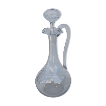Aiguière en cristal de Baccarat, forme Ballon, vers 1910