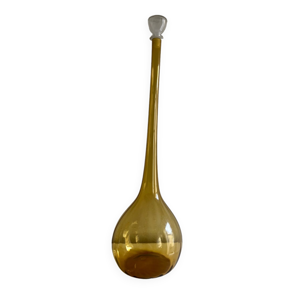 Carafe italienne en verre soufflé