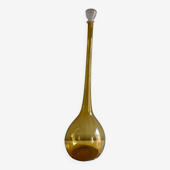 Italian blown glass carafe