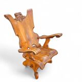 Oirschot oak chair / Heer Stoel / Gentleman Chair / Claw chair / 1960s