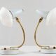 Mid-century table lamps, France, 1960s.