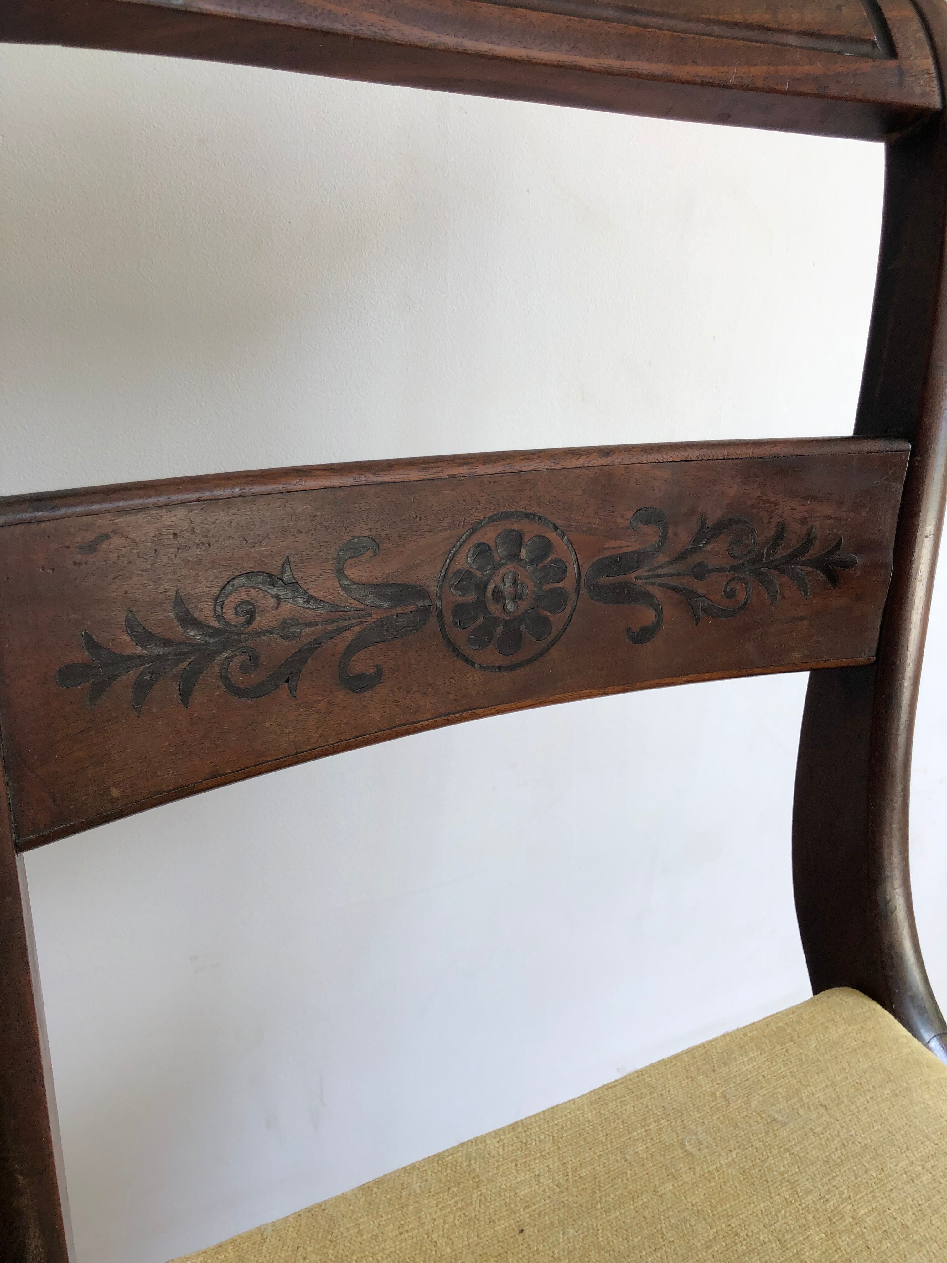 Mahogany chair