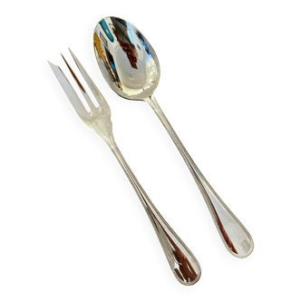 Christofle pearls, serving cutlery, original box