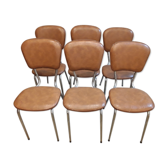 Set of 6 chairs vintage lux comfort