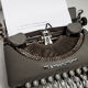 Typewriter Remington rand 1947 deluxe model 5 revised and new ribbon