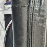 Fauteuil en cuir Softpad design Eames pour Herman Miller, années 70