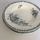Set of 3 old plates