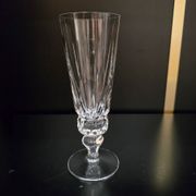 12 Saint-Louis Guernesey model champagne flutes in cut crystal