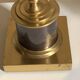 Lampe ananas bronze