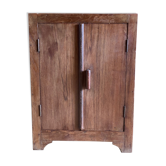 Armoire basse en teck ancien