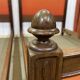 Pair of walnut beds from the early 20th century