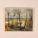 Paysage avec arbres par Harry Sahlin