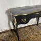 Louis XV style period flat desk, completely renovated