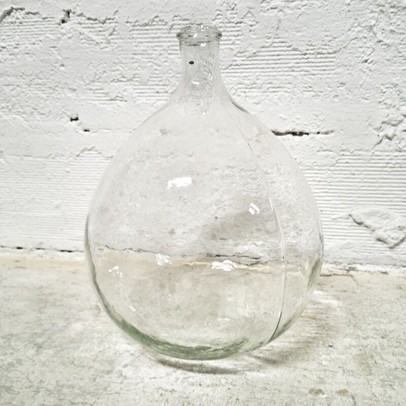 Demijohn transparent glass
