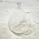 Dame jeanne transparente en verre