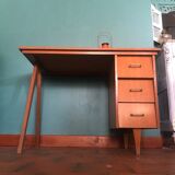 Vintage compass foot desk