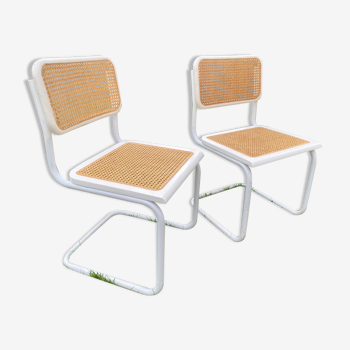 White cescas chairs