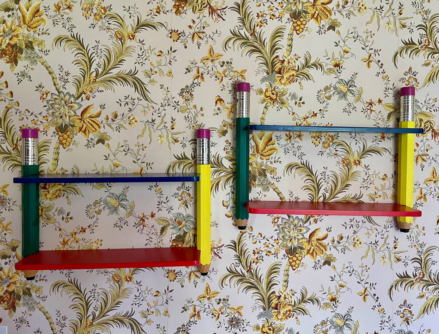 2 shelves Pierre Sala 1980