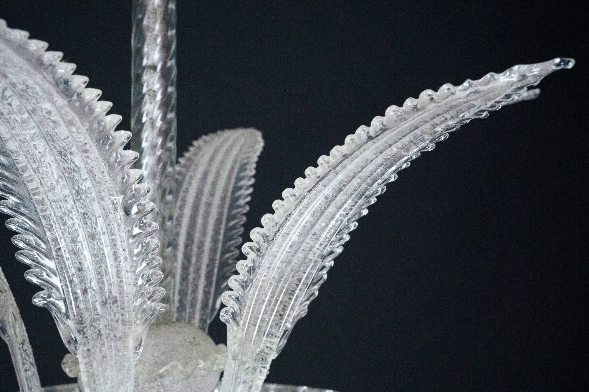 Vintage Italian Murano Glass Chandelier from the 1930s