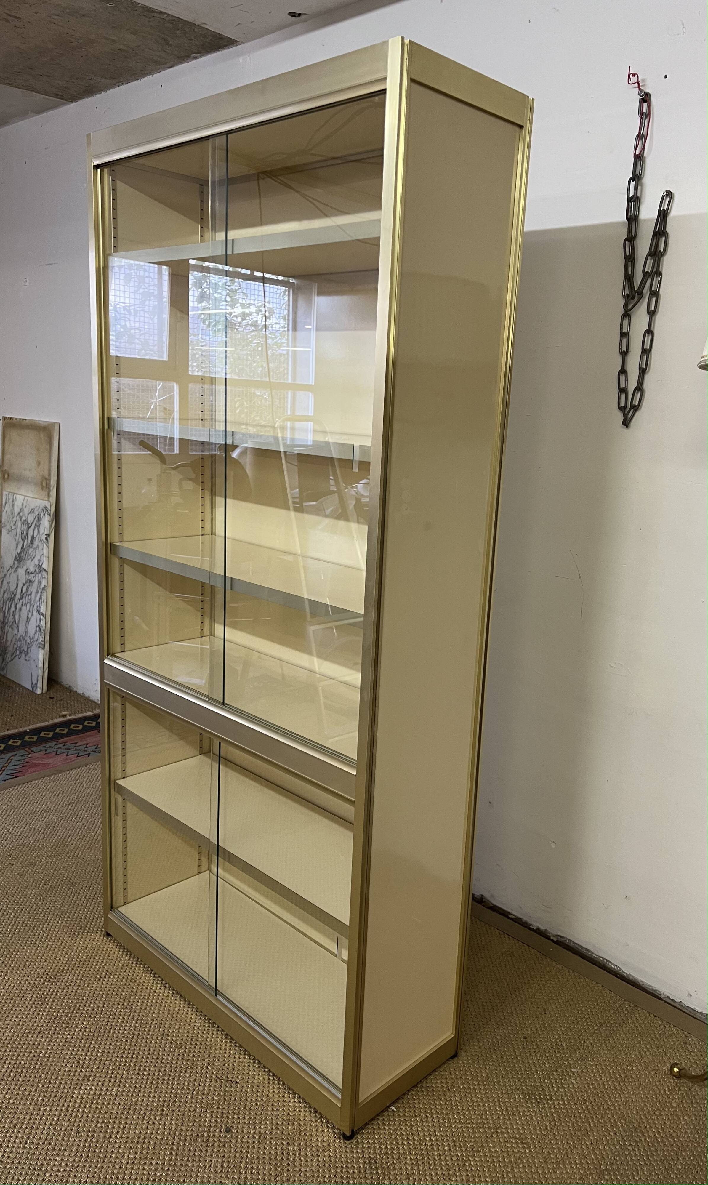 Vintage library display case