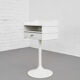 Wood side table