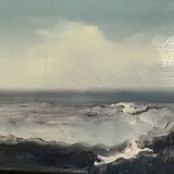 Glacier in warm weather, the swell by Olivier Mattei