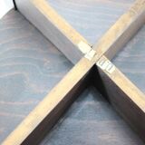 Paire de chaises d'appoint rares J.Halabala des années 1950, fabriquées par UP zavody à Brno.