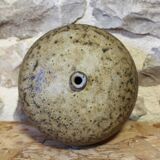 1970s ceramic ball vase