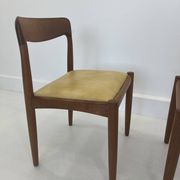Vintage Danish Dining Chairs in Teak by H.W. Klein for Bramin, Set of 2
